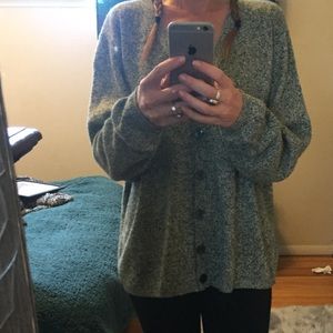 Green cardigan size m